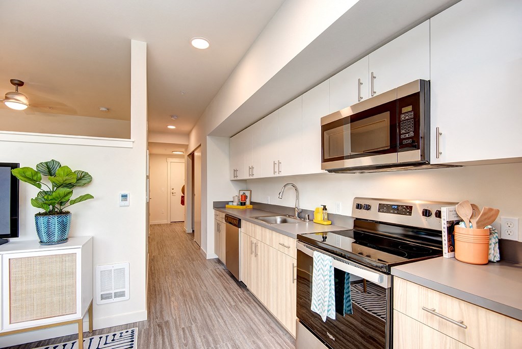  kitchen at Hazel Apartments, Edmonds