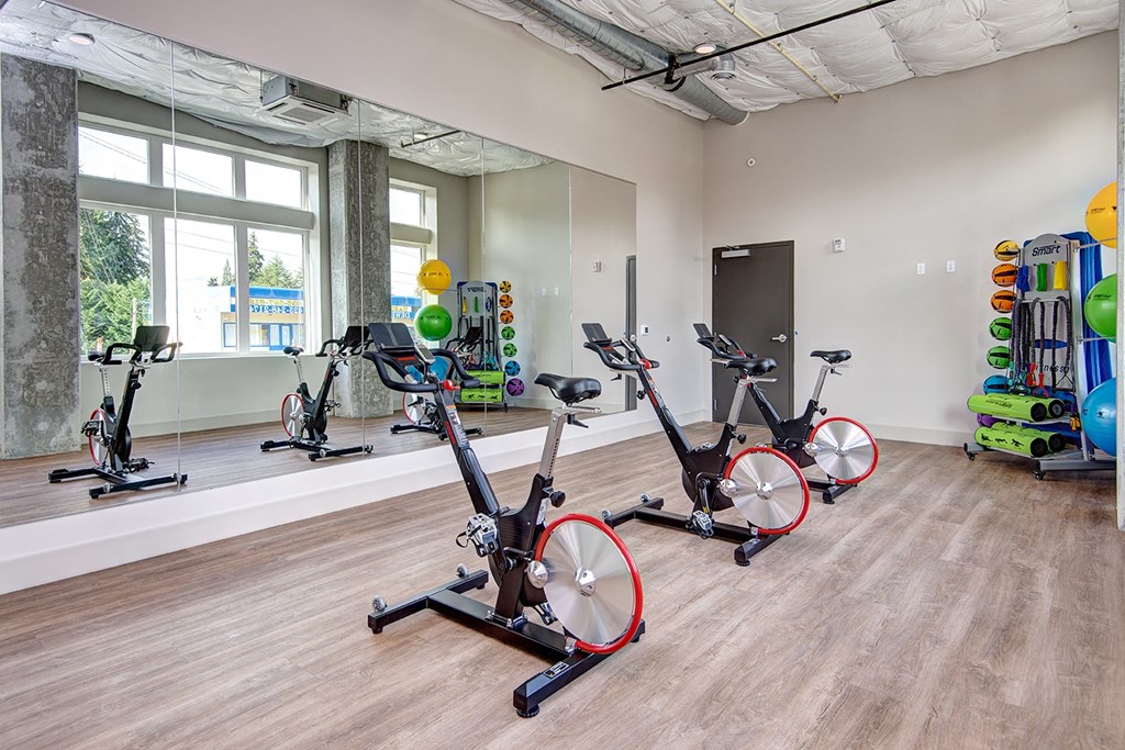 Peloton Bikes at Hazel Apartments, Edmonds, 98026