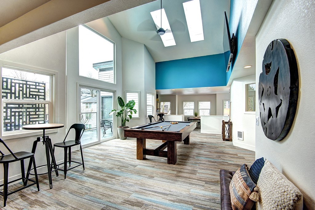 Everett Apartments-  The Lynx Apartments Clubhouse