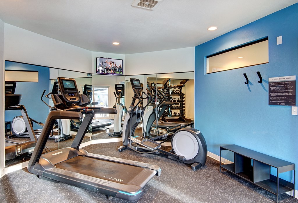 Everett Apartments-  The Lynx Apartments Everett Gym