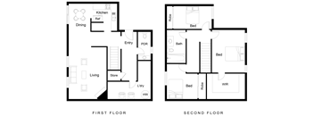 3 bedroom floor plan
