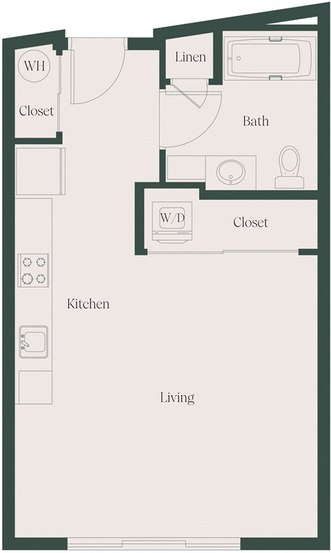 A4 Floor Plan at Cru at Willows, Redmond, 98052