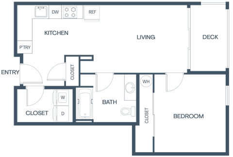 One Bedroom Apartments for Rent in Northgate, WA