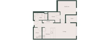 B3 Floor Plan at Cru at Willows, Redmond 