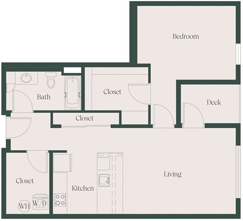 B3 Floor Plan at Cru at Willows, Redmond 