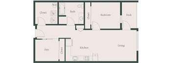 B6 Summit ADA Floor Plan at Cru at Willows, Redmond, WA