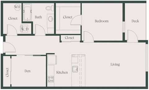 B6 Floor Plan at Cru at Willows, Redmond, WA 98052