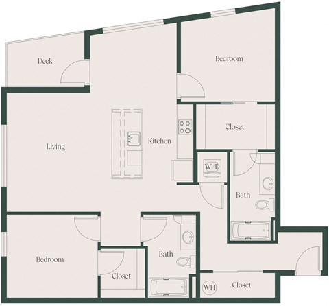 C3 Floor Plan at Cru at Willows, Washington  at Cru at Willows, Washington, 98052