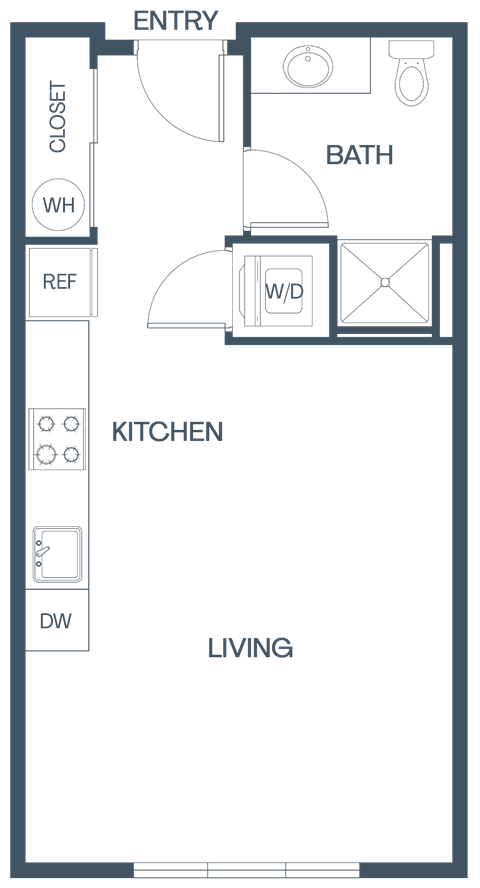 Studio Apartment in Seattle