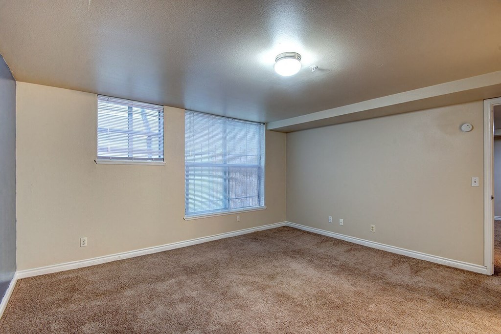 Unfurnished bedroom at Ellis Court Apartments, Seattle
