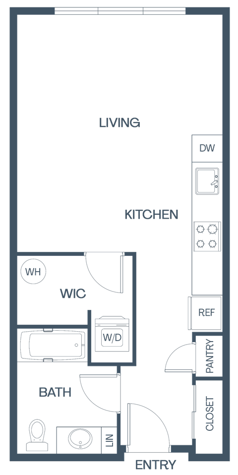 Studio Apartment for rent in Seattle WA
