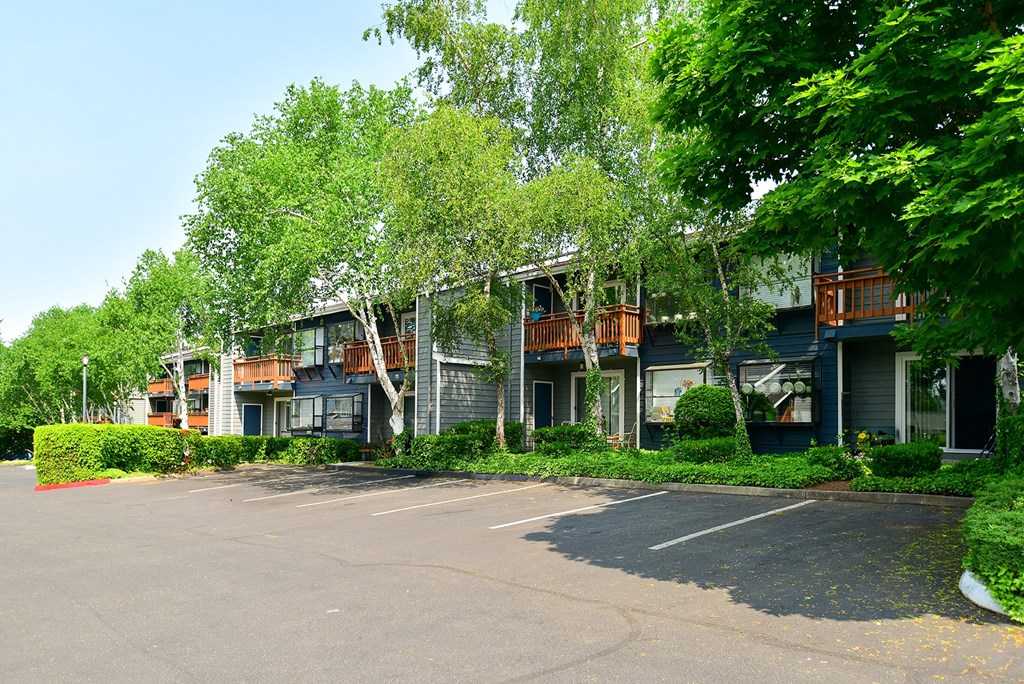 our apartments offer a parking lot for your car