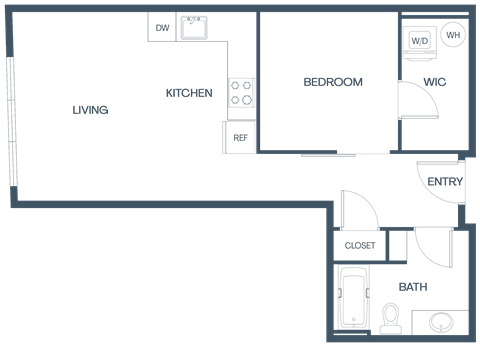 One Bedroom Apartment in Seattle WA