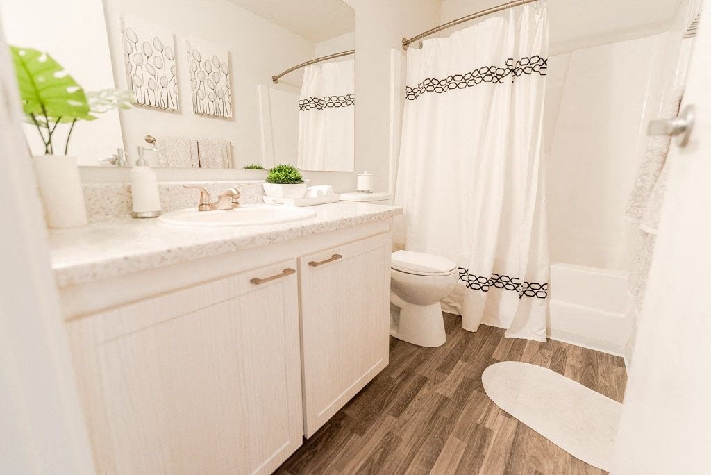 Fife Apartments- ReVive Apartments- bathroom at ReVive Apartments, Fife, WA