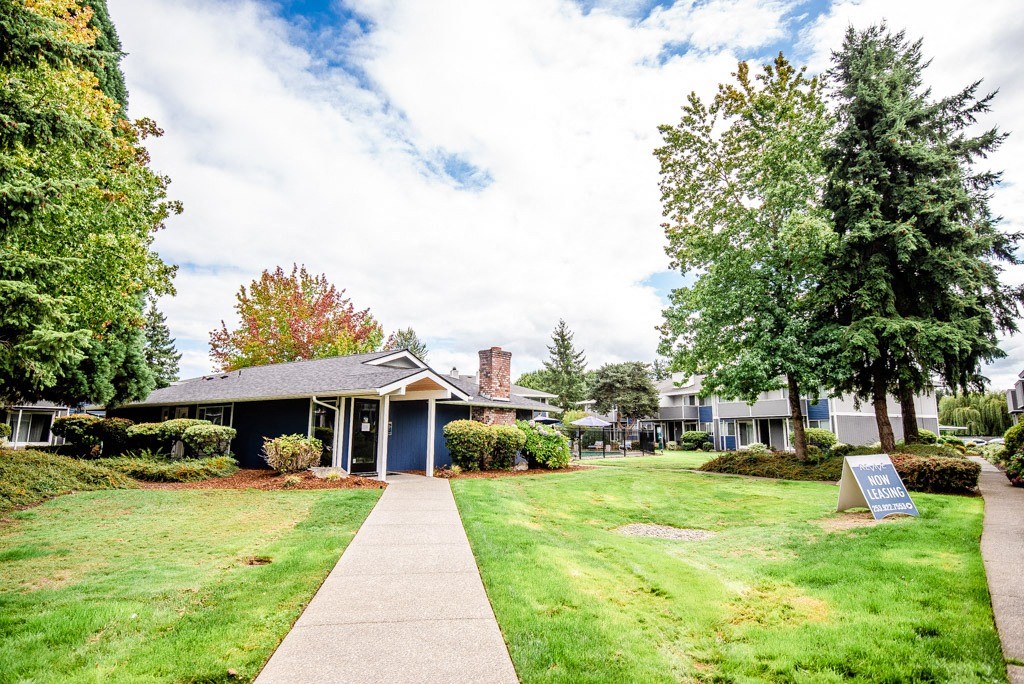Exterior walk trail at ReVive Apartments, Washington, 98424