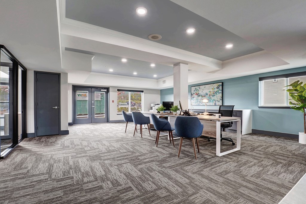 Northgate - Row on Third - Lasing Office Lobby