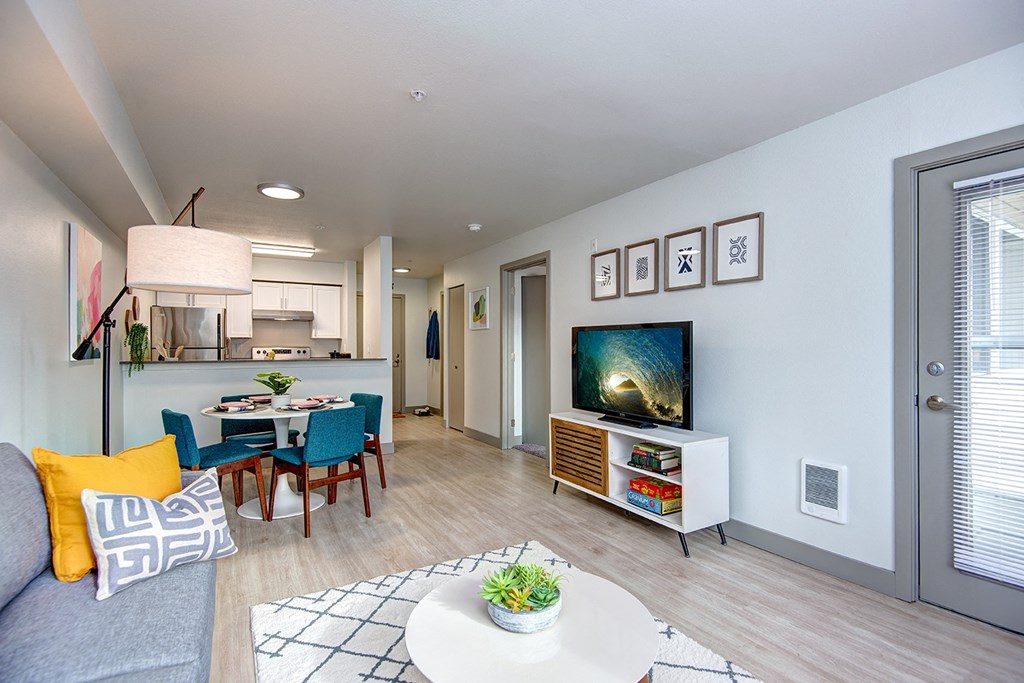 Northgate - Row on Third - Living Room