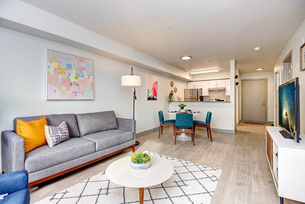 Northgate - Row on Third - Living Room