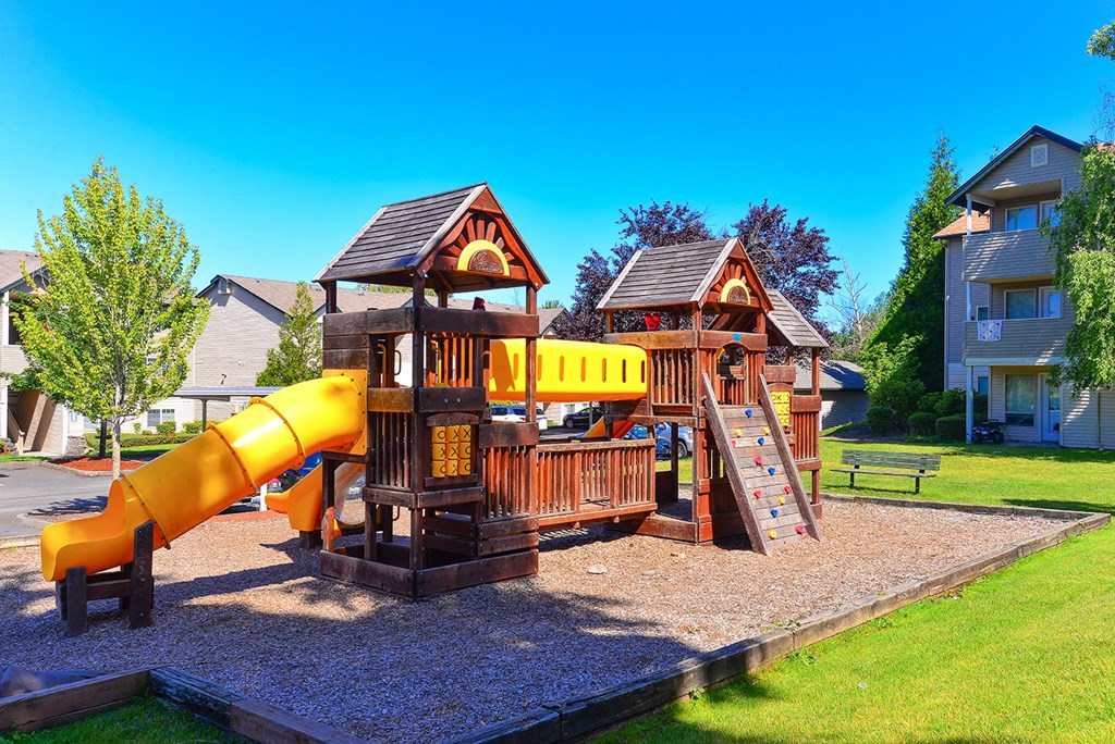 Play area at Deer Creek Apartments, Puyallup, 98373