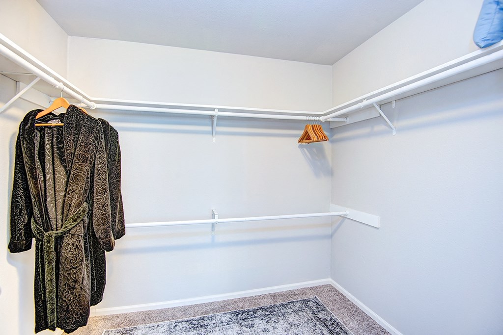 Kent Apartments- Signature Pointe Apartments- closet bedroom