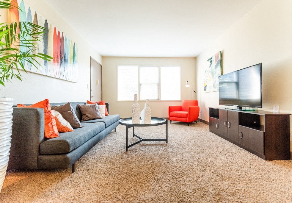 Living Room at Cadence, Seattle, Washington