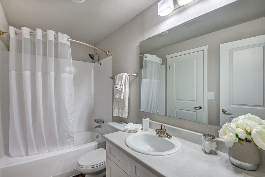 Lakewood apartments-Timbre Heights- bathroom