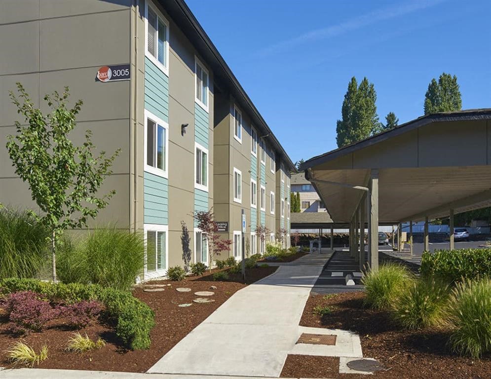 Bellevue Apartments- Parc3 Apartments- exterior