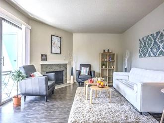 Bellevue Apartments- Parc3 Apartments- living room - Photo Gallery