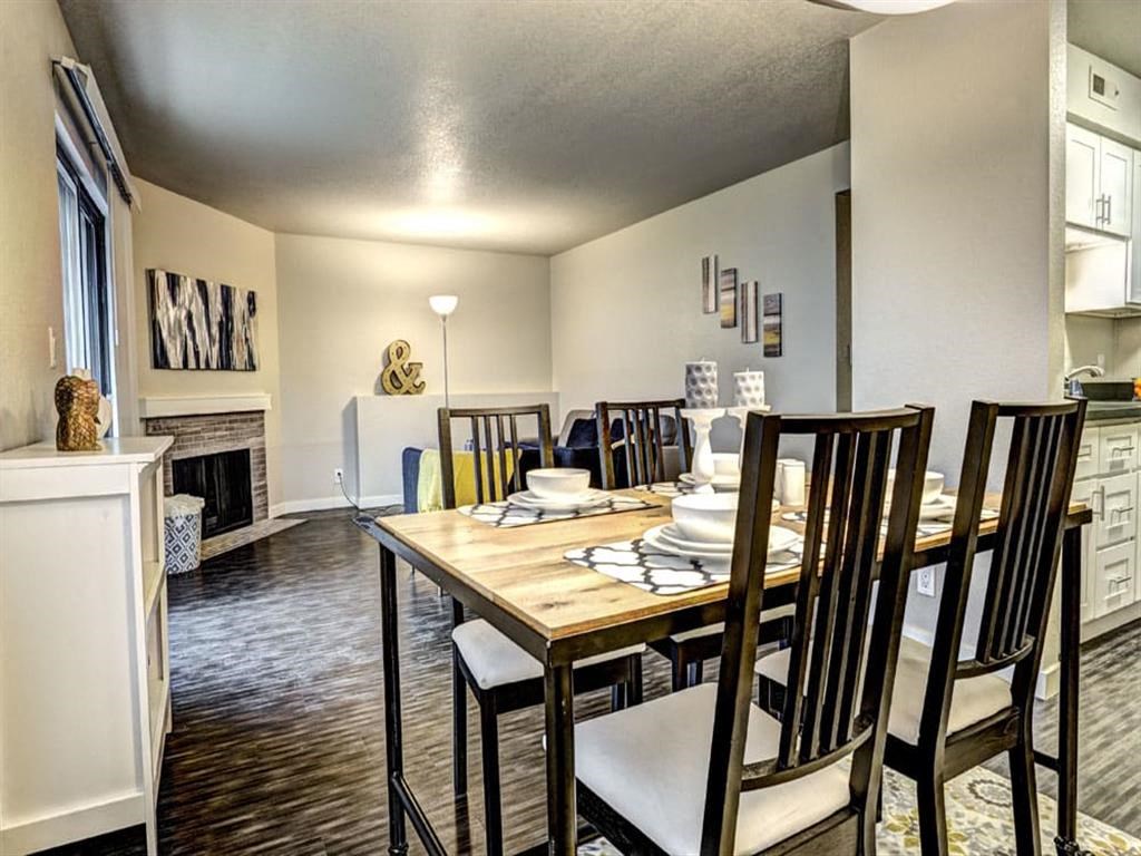 Bellevue Apartments- Parc3 Apartments- dining room