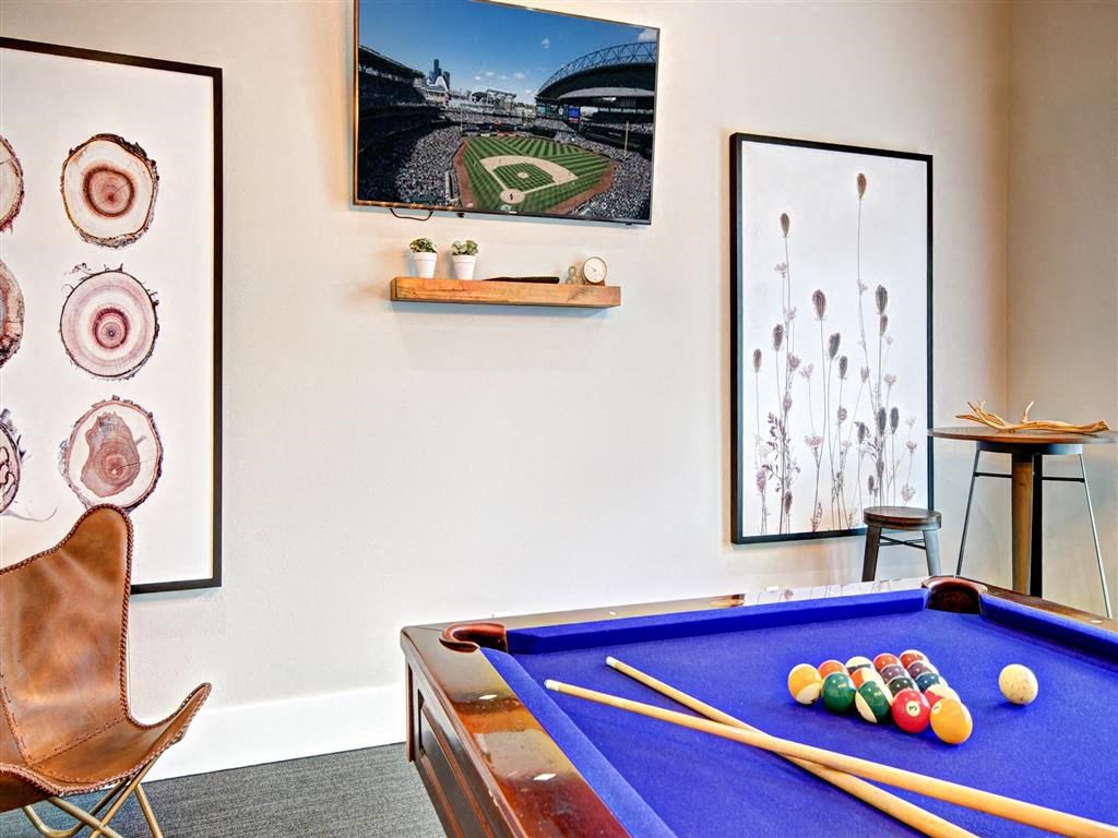 Puyallup Apartments- Deer Creek Apartments- common space - clubhouse- pool at Deer Creek Apartments, Puyallup, Washington