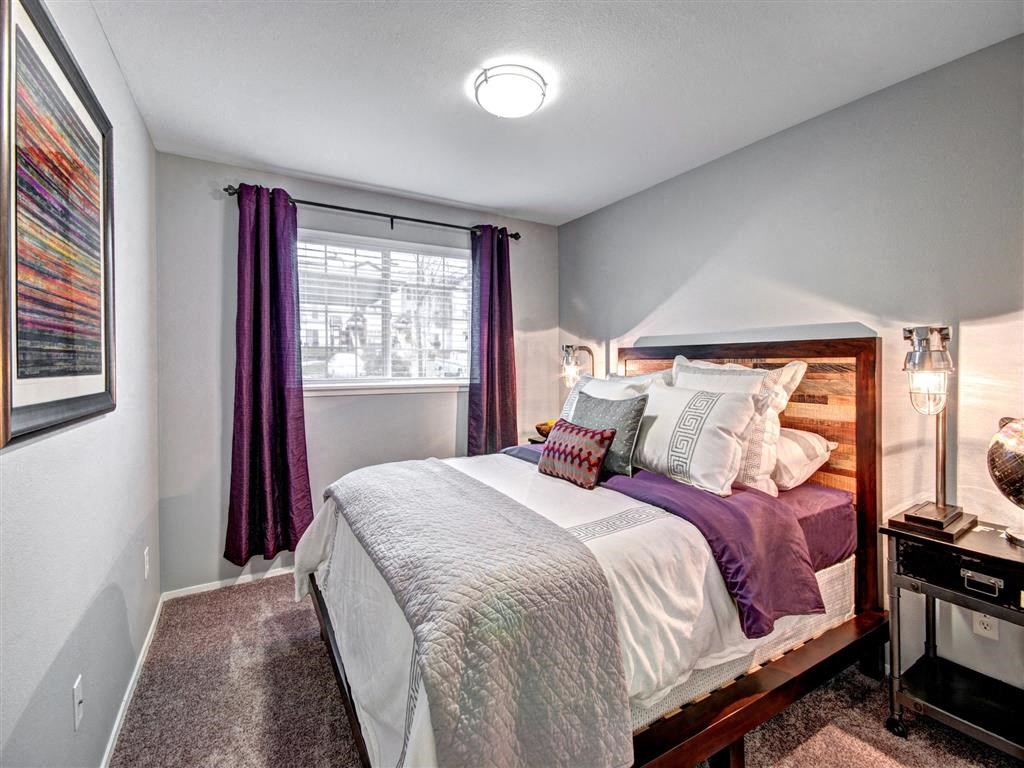 Puyallup Apartments- Deer Creek Apartments- bedroom Puyallup Apartments- Deer Creek Apartments- bedroom at Deer Creek Apartments, Puyallup, Washington