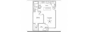 1 Bed - 1 Bath S