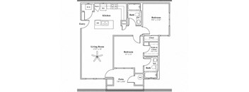 2 Bed - 2 Bath S