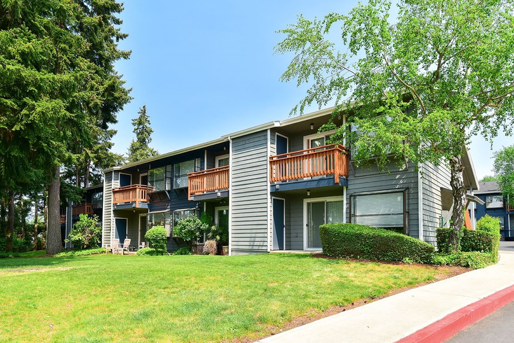 Clubhouse Exterior at Inlet View Apartments, Silverdale, WA