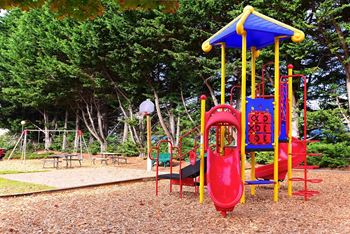 A Children's playground  at Inlet View Apartments, Silverdale, WA