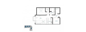 Junction Floor Plan at The Platform, Kent, Washington