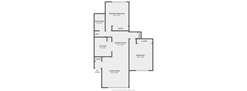 Two Bedroom Floorplan
