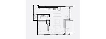 G-2 (One Bedroom + Den)