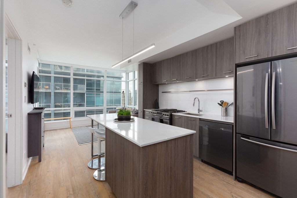 Furnished 1 Bed Floor Plan - A Plan