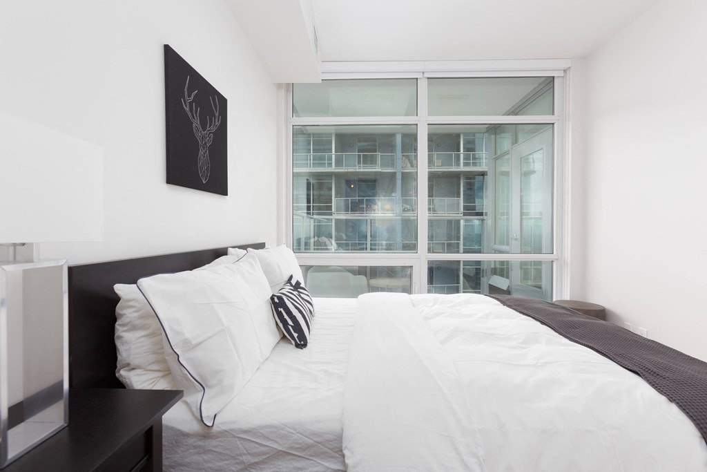 Furnished 1 Bed Floor Plan - A Plan