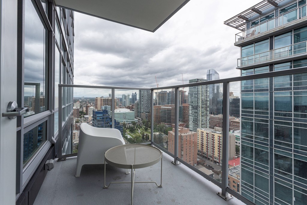 Furnished 1 Bed Floor Plan - A Plan