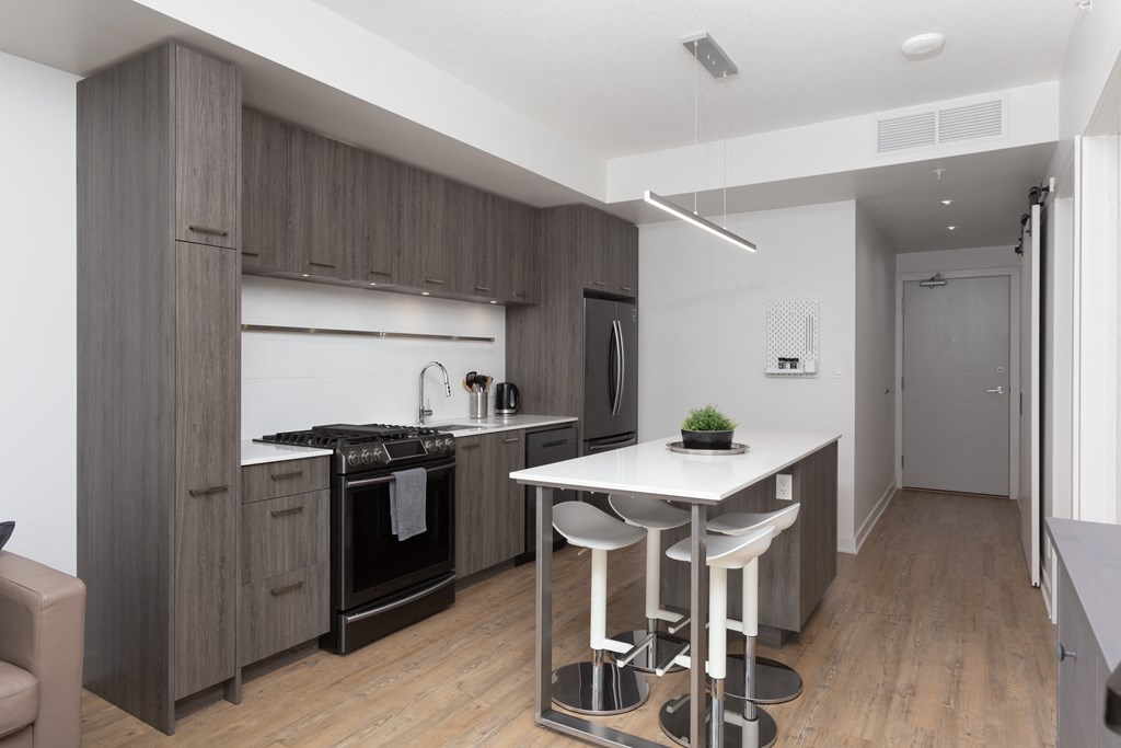 Furnished 1 Bed Floor Plan - A Plan