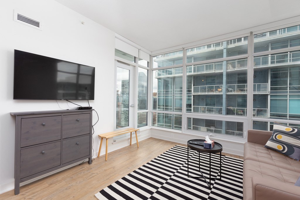 Furnished 1 Bed Floor Plan - A Plan