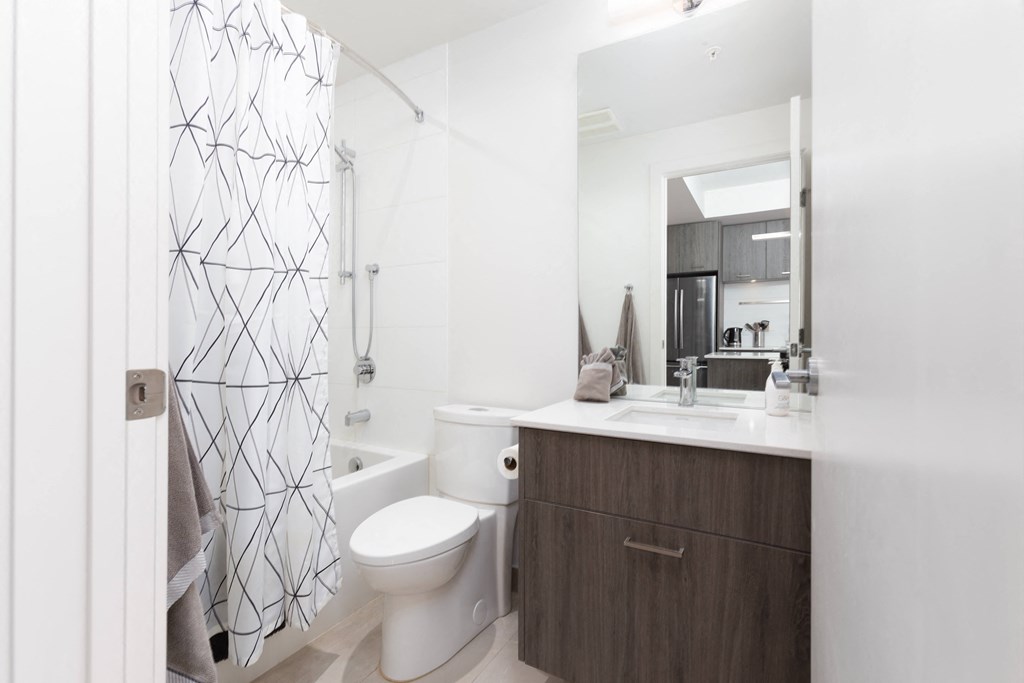 Furnished 1 Bed Floor Plan - A Plan