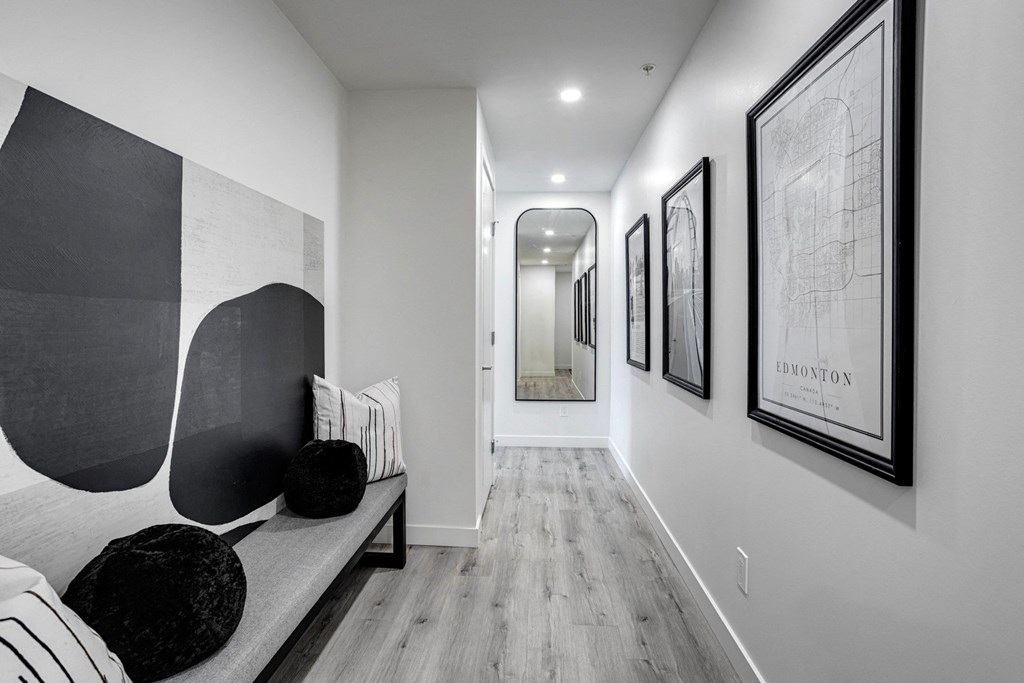 Hallway at Citizen on Jasper, Alberta, T5K 0M5