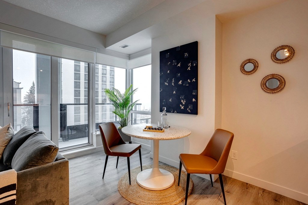 Dining Area at Citizen on Jasper, Edmonton, AB