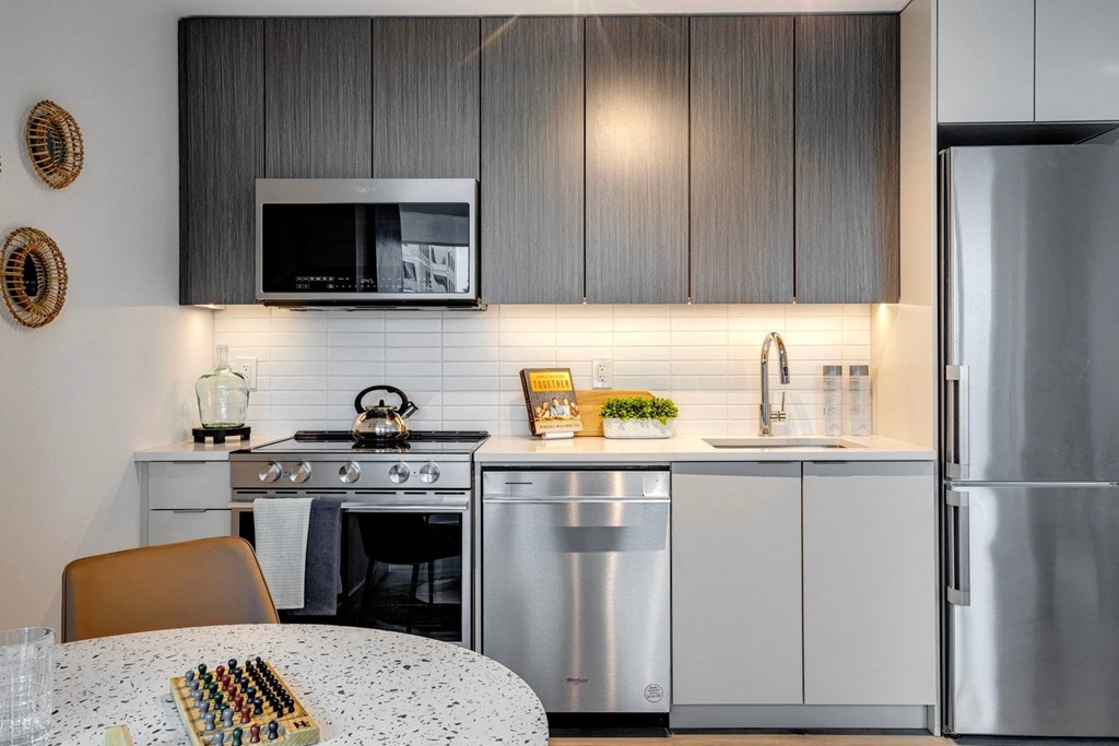 Dining And Kitchen at Citizen on Jasper, Alberta, T5K 0M5