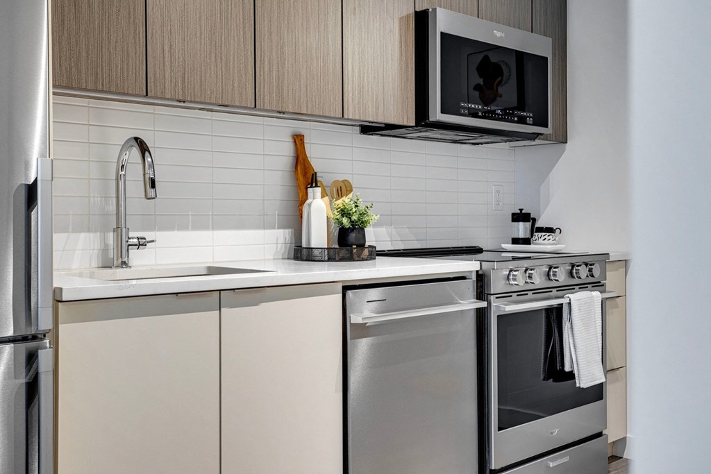 Kitchen Appliances at Citizen on Jasper, Edmonton, AB, T5K 0M5