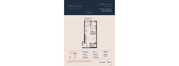 1F Floor Plan at The Village, Oakville, ON, L6L 0H1