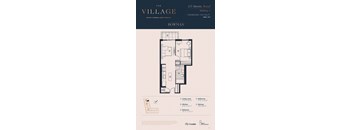 1L_Bowman Floor Plan at 125 Bronte Village, Oakville, ON, L6L 0H1